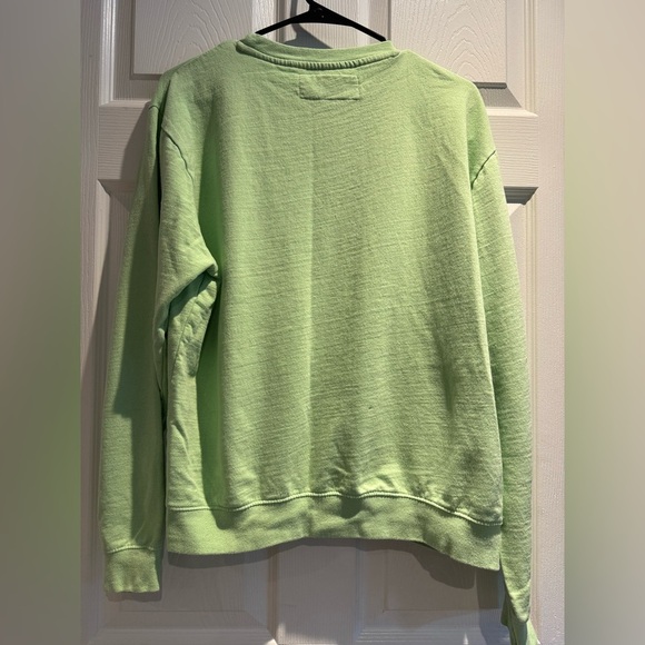 American Museum of Natural History Green Dinosaur T Rex Fleece Sweatshirt Size M - Picture 4 of 8